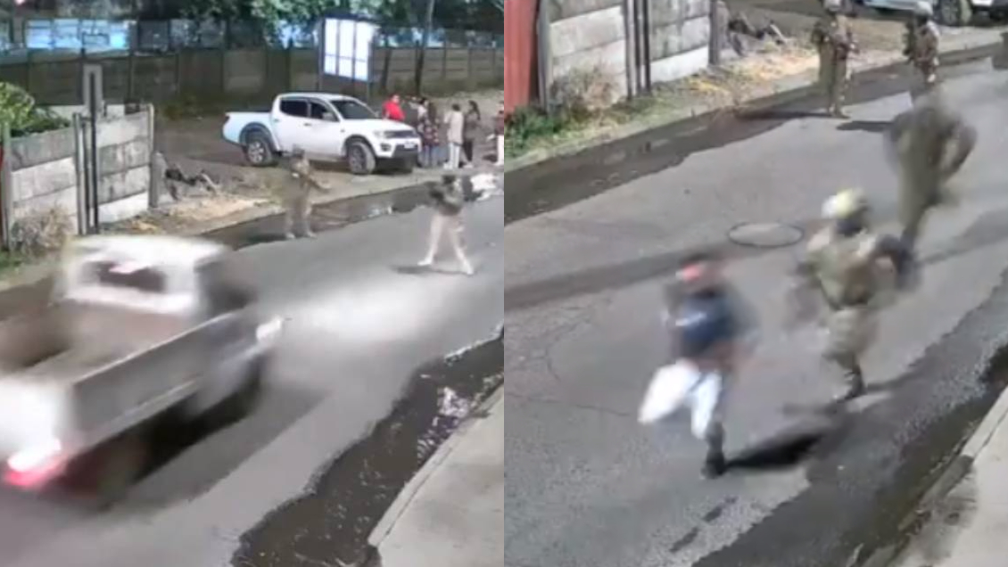 Conductor ebrio y con licencia vencida intentó atropellar a militares