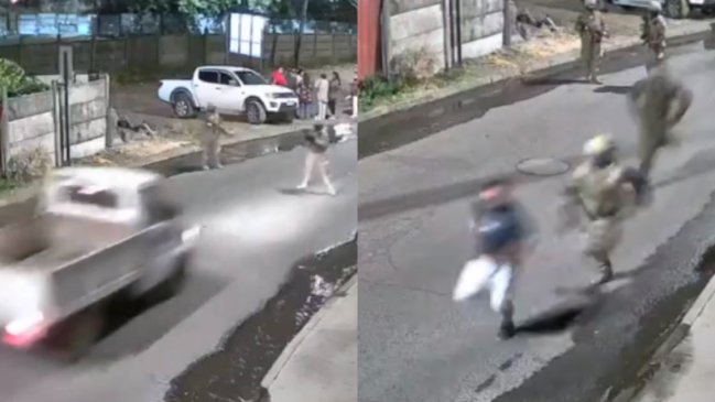 Conductor ebrio y con licencia vencida intentó atropellar a militares