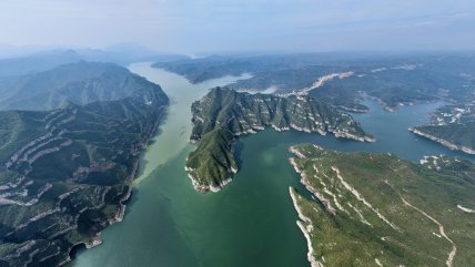 La represa que cambió el río Amarillo