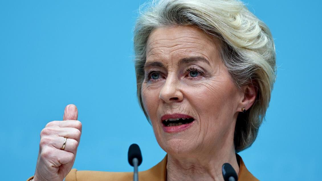 Von der Leyen se postulará para un segundo mandato como presidenta de la Comisión Europea