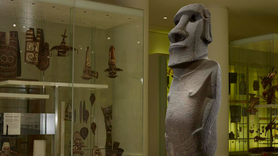 Museo Británico explica por qué no puede devolver moai a Chile
