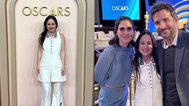 Maite Alberdi compartió con Bradley Cooper en la previa de los Oscar 2024