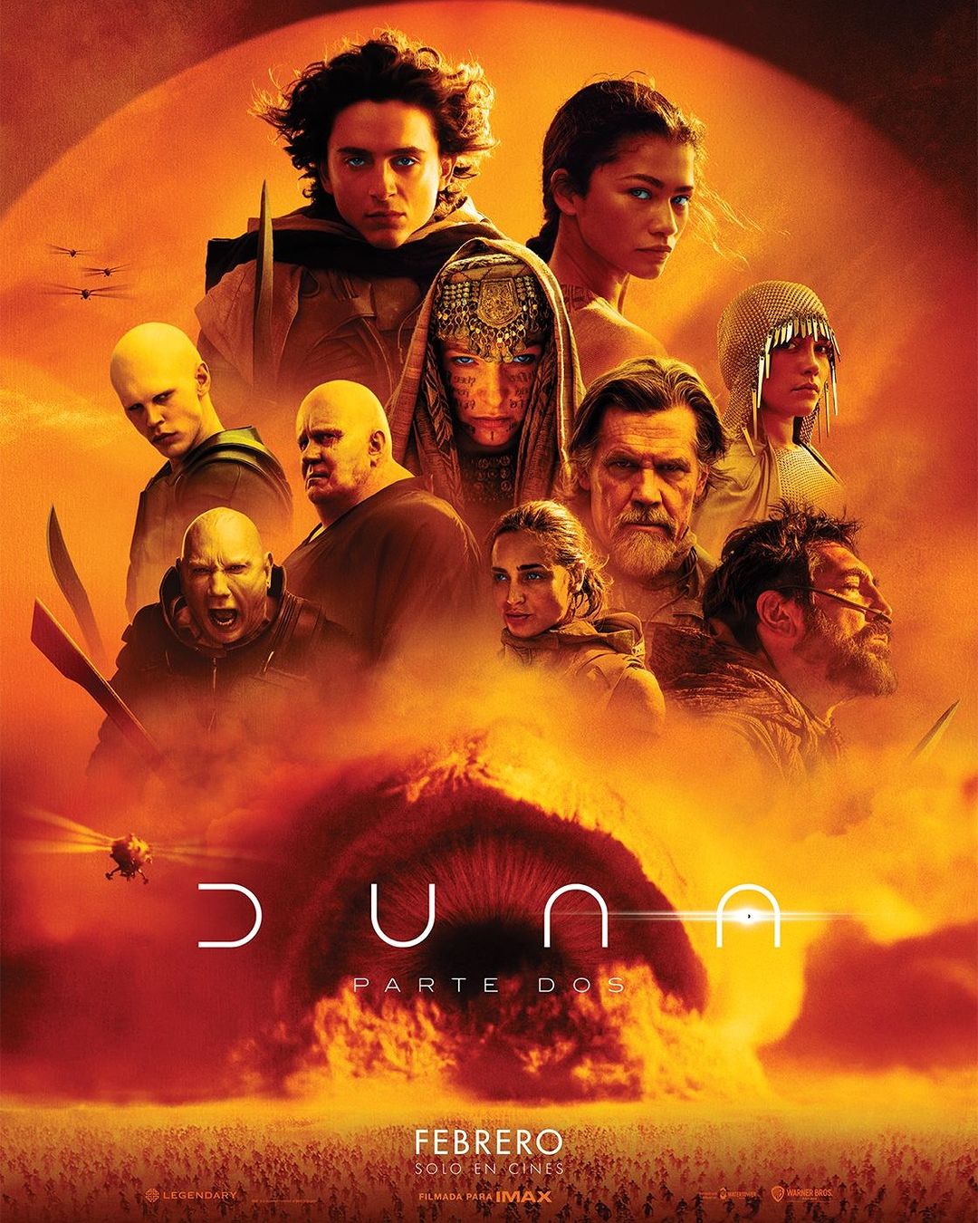 dune parte 2 preventa el poster de la pelicula dune parte 2