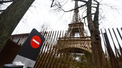  Francia: Cierran Torre Eiffel por huelga de trabajadores  