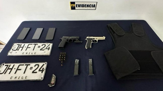 PDI capturó a otros dos miembros de mafia peruana que extorsiona a comerciantes