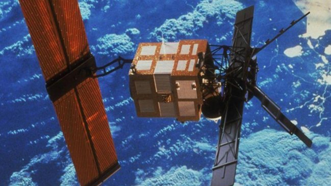   Viejo satélite de dos toneladas se desintegró sobre el Pacífico 
