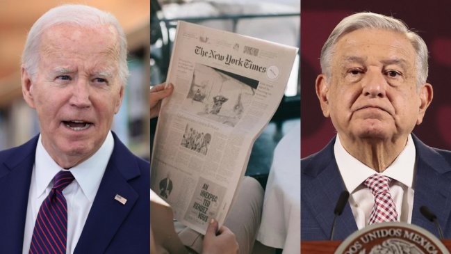  Gobierno de Biden rechazó ofensiva de AMLO contra el New York Times  