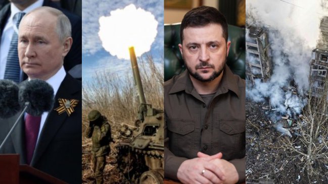   La cronología de la guerra en Ucrania en cuatro fases 