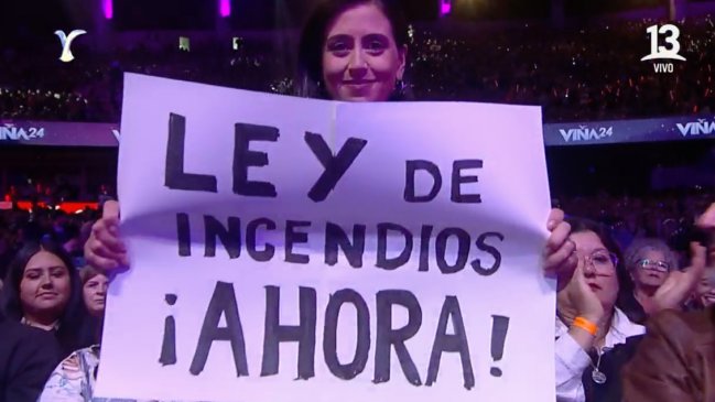 Alcaldesa Ripamonti apareció con una clara consigna en Viña 2024