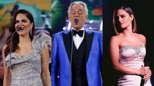 ¿Quiénes son las cantantes que acompañaron a Andrea Bocelli en Viña 2024?
