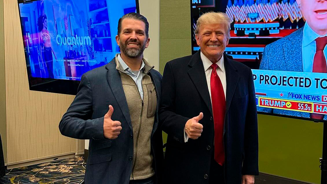 Hijo mayor de Trump recibe una carta con un polvo blanco