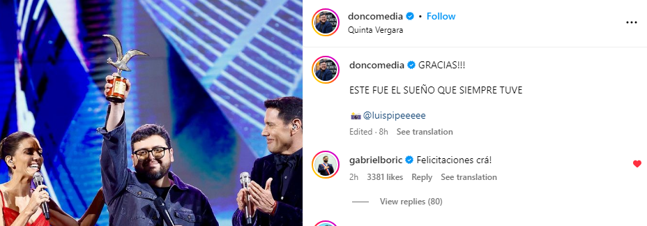 el presidente gabriel boric comento la rutina de luis slimming