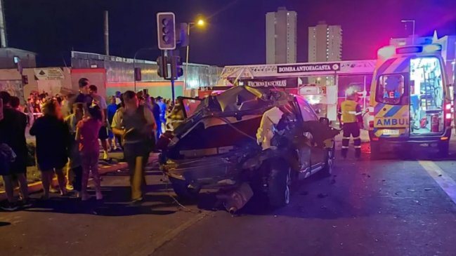 Joven de 21 años está en riesgo vital tras caótica carrera de camión en Antofagasta