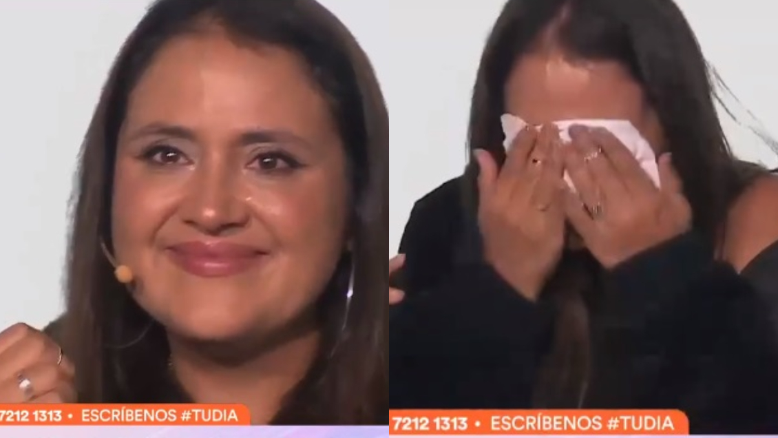 Pamela Leiva quebró en llanto tras recibir saludo de Anitta