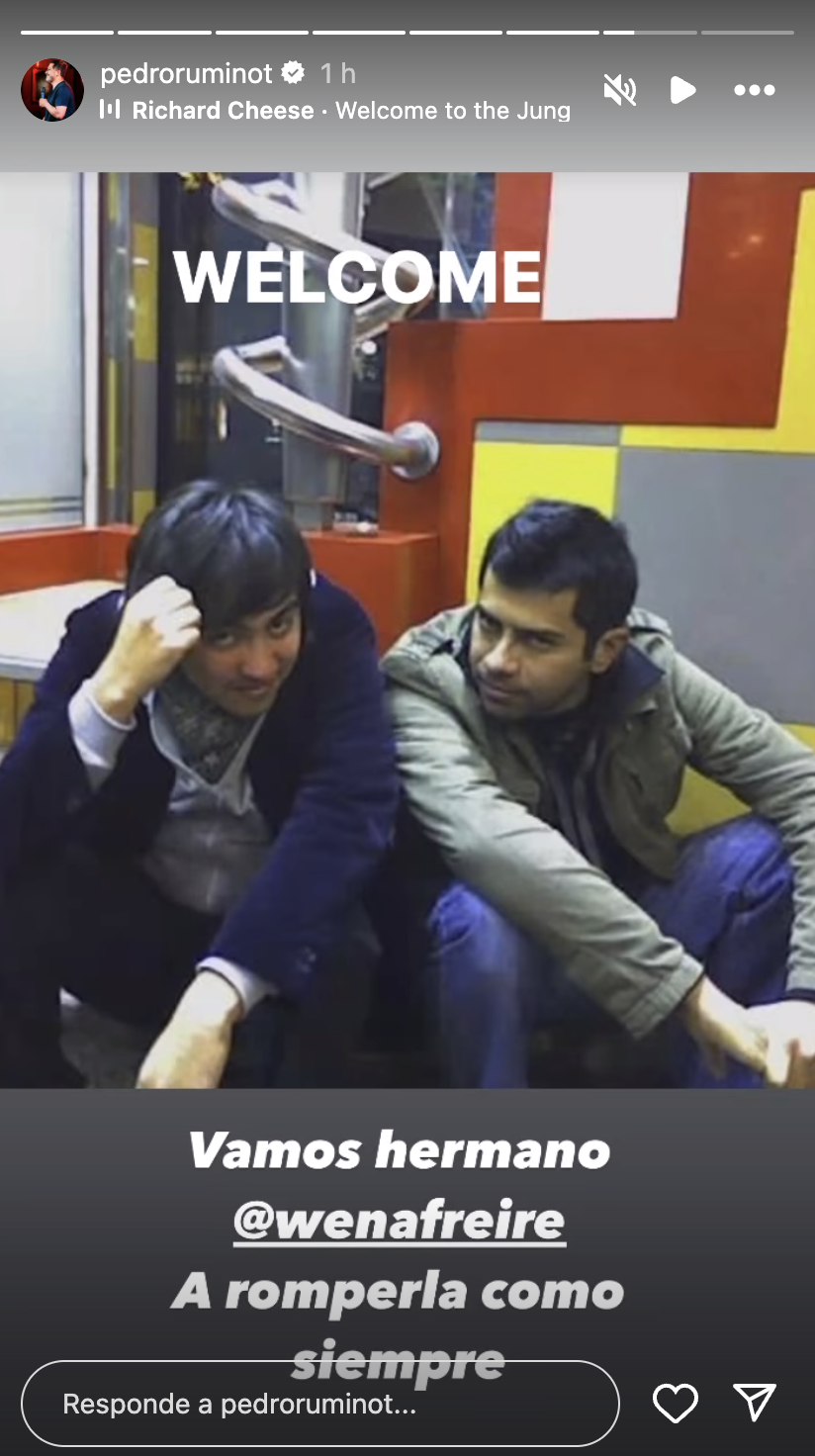 Ruminot apoyó a Freire en Viña 2024