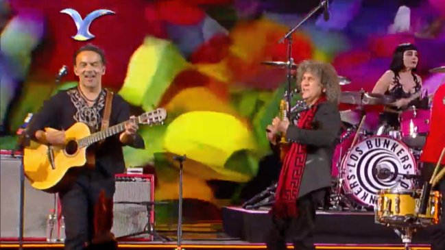 Los Bunkers e Illapu brindan emotivo momento en Viña 2024