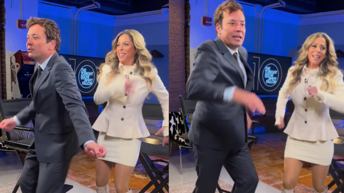 Jimmy Fallon se lució bailando merengue: Mostró sus pasos al son de 