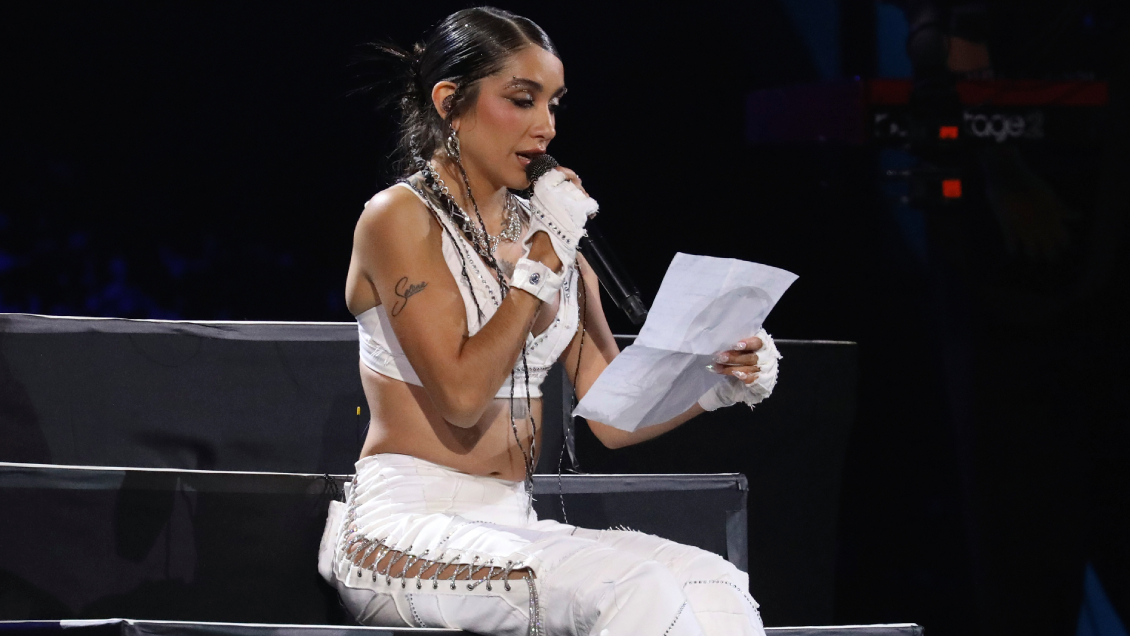 Viña 2024: María Becerra leyó emotiva carta a las víctimas de los incendios