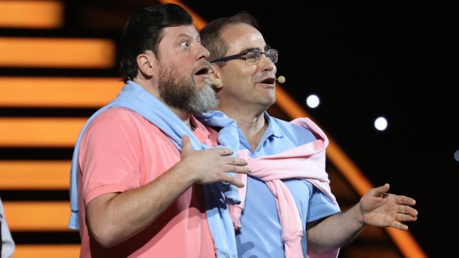 Juan Pablo Flores reapareció en rutina de Sergio Freire en Viña 2024