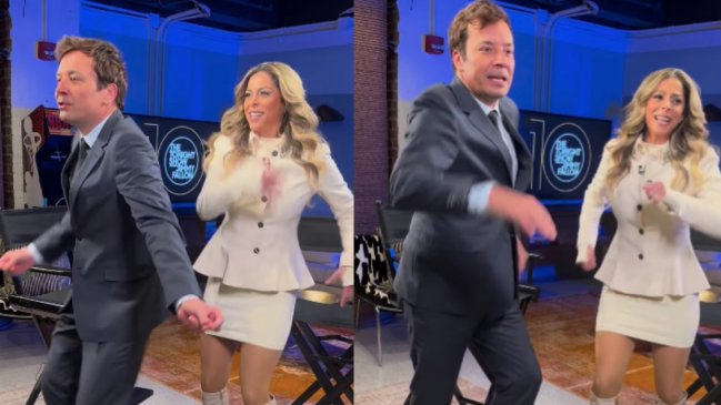 Jimmy Fallon se lució bailando merengue: Mostró sus pasos al son de 