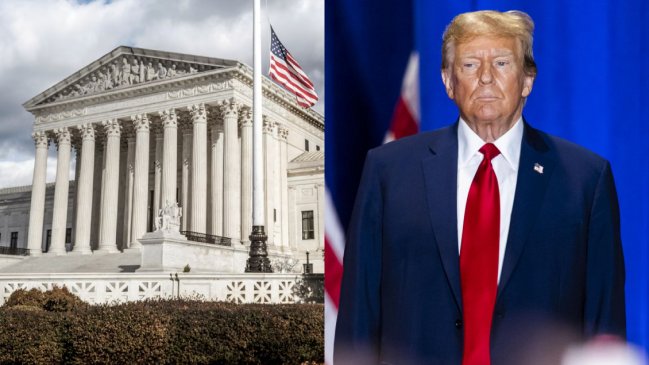 Suprema de EEUU podría decidir este lunes si Trump es elegible o no