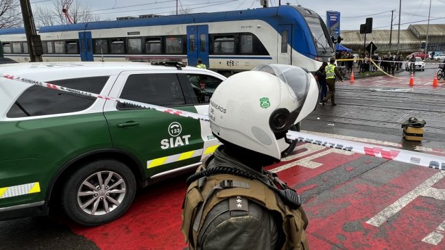 Mujer murió al ser atropellada por tren en Requínoa