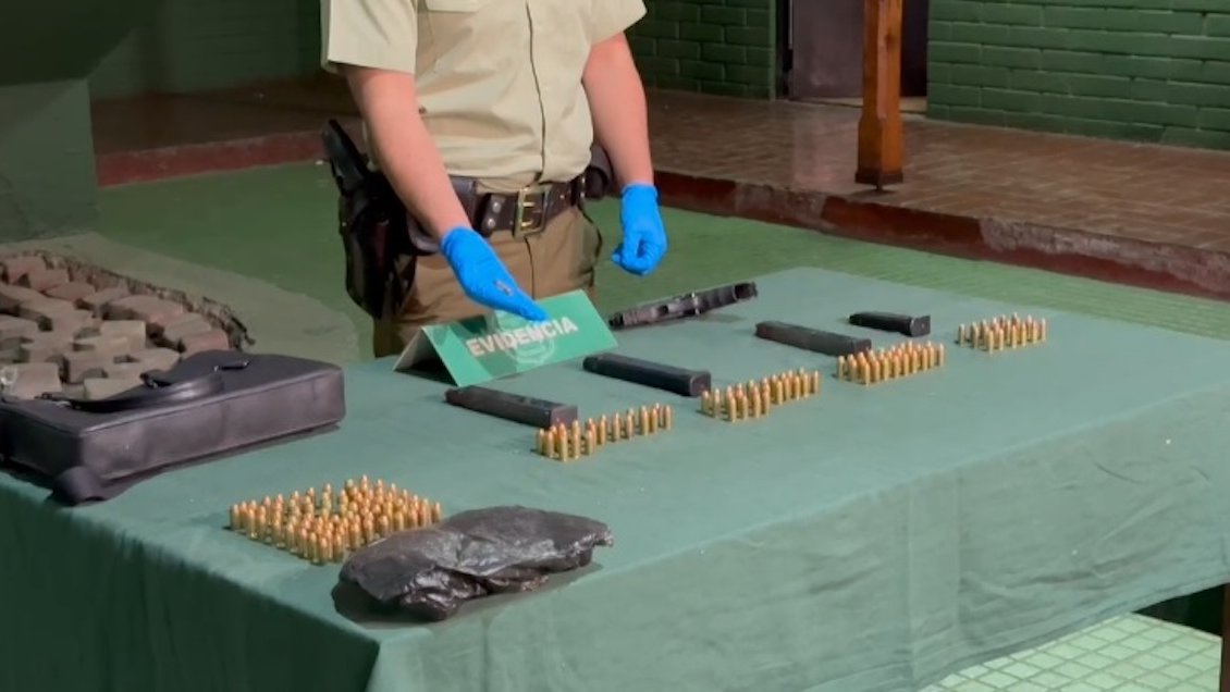 Renca: Tres detenidos por porte de armas y municiones en velorio de alto riesgo