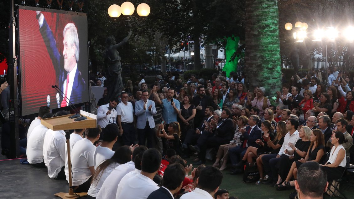 Chile Vamos realizó homenaje a Sebastián Piñera a un mes de su muerte