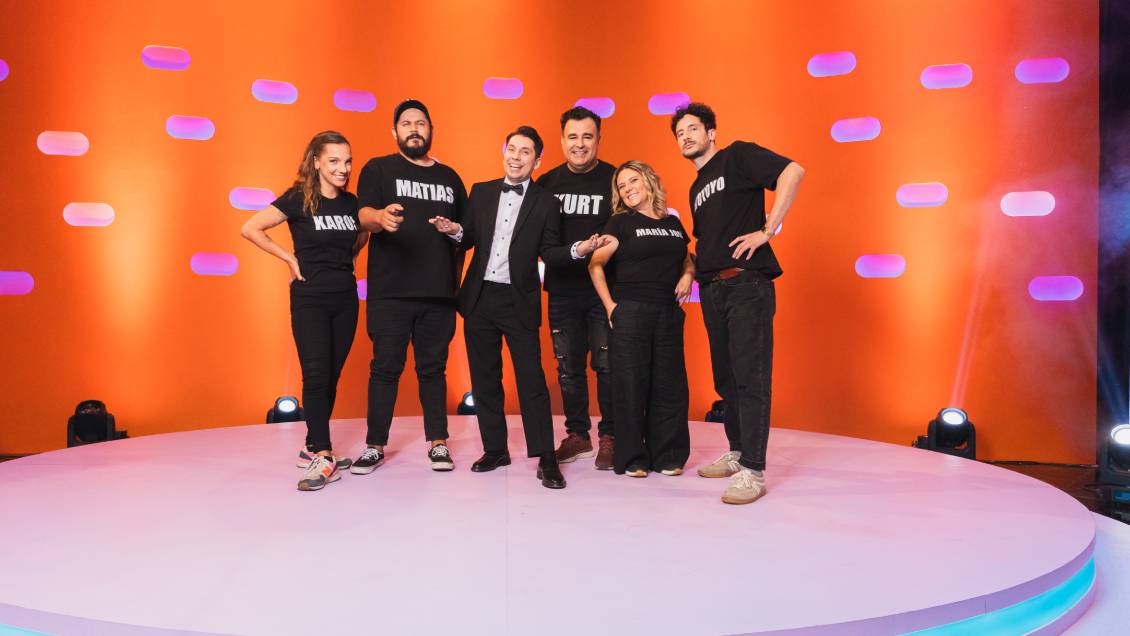 el elenco del programa de fabrizio copano en mega