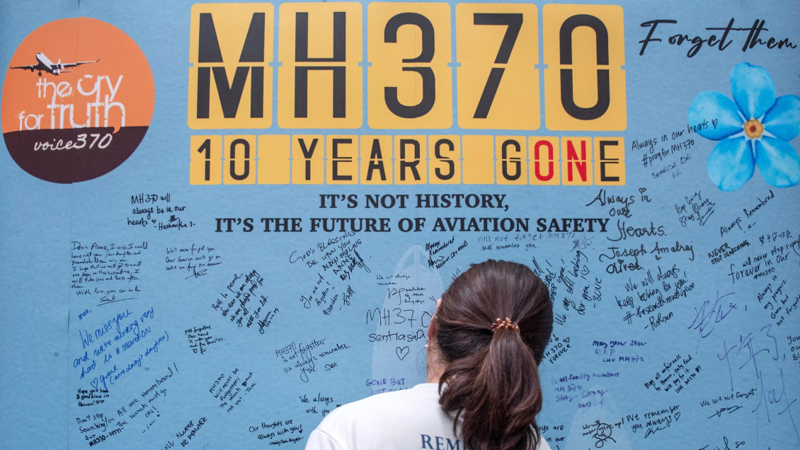 La desaparición del vuelo MH370 de Malaysia Airlines cumple 10 años sin resolverse