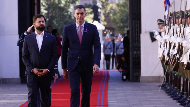   Sánchez reivindicó la alianza entre Chile y España por un crecimiento justo 