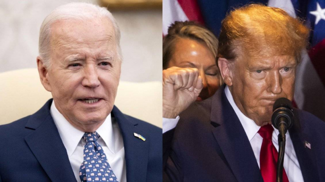  Biden y Trump enfrentaron en Georgia sus visiones diferentes para EEUU rumbo a noviembre  