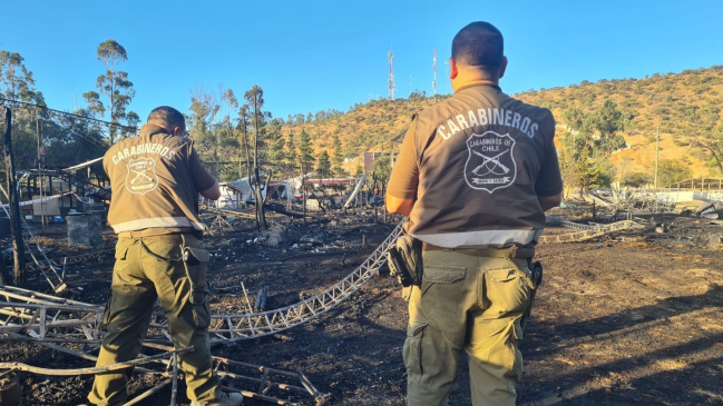Una mujer fue detenida por incendio en 