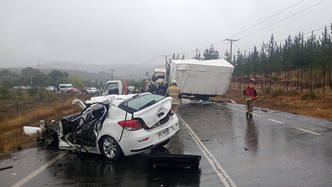 Accidente cobró la vida de un conductor en Biobío