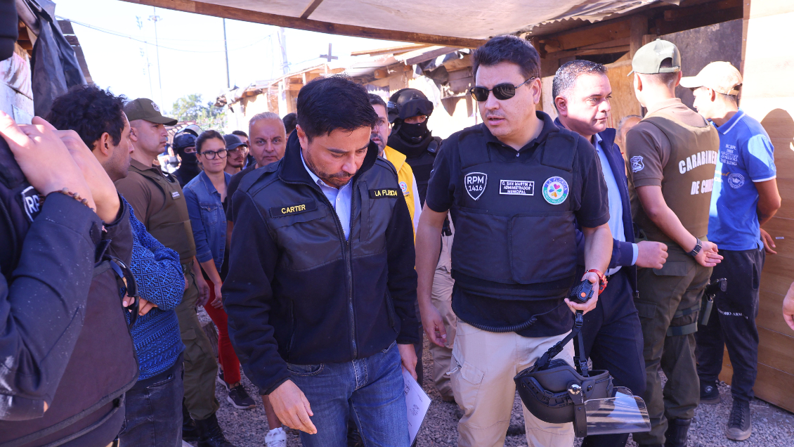 Alcalde Carter fue agredido en la 