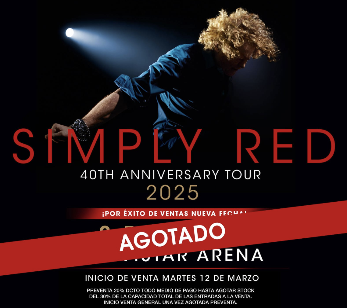 Simply Red en Chile en 2025