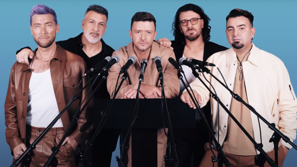 NSYNC sorprendió al unirse a Justin Timberlake en medio de concierto