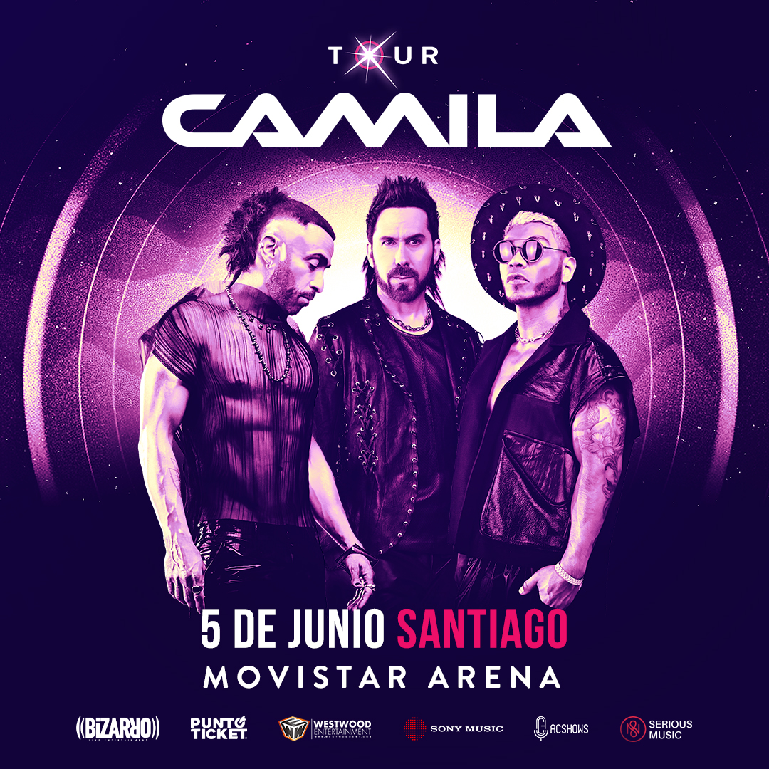 el show de camila en chile en 2024 será con formación original