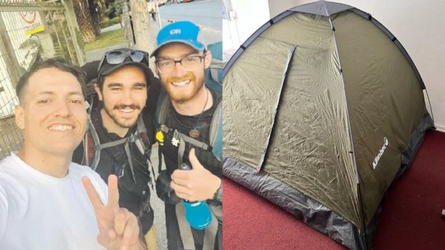 Joven que arrienda carpa en su living por Airbnb: 