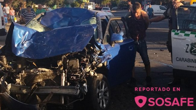 Conductor ebrio mató a ciclista durante persecución en Conchalí