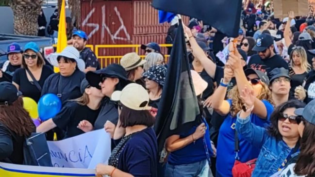 Gremio docente municipal cumplió una semana de paro en Antofagasta