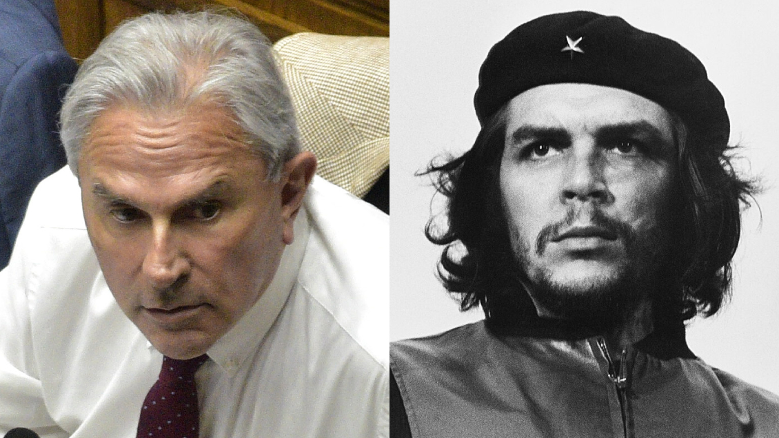 Plot twist: Senador Moreira descubrió que es pariente del Che Guevara