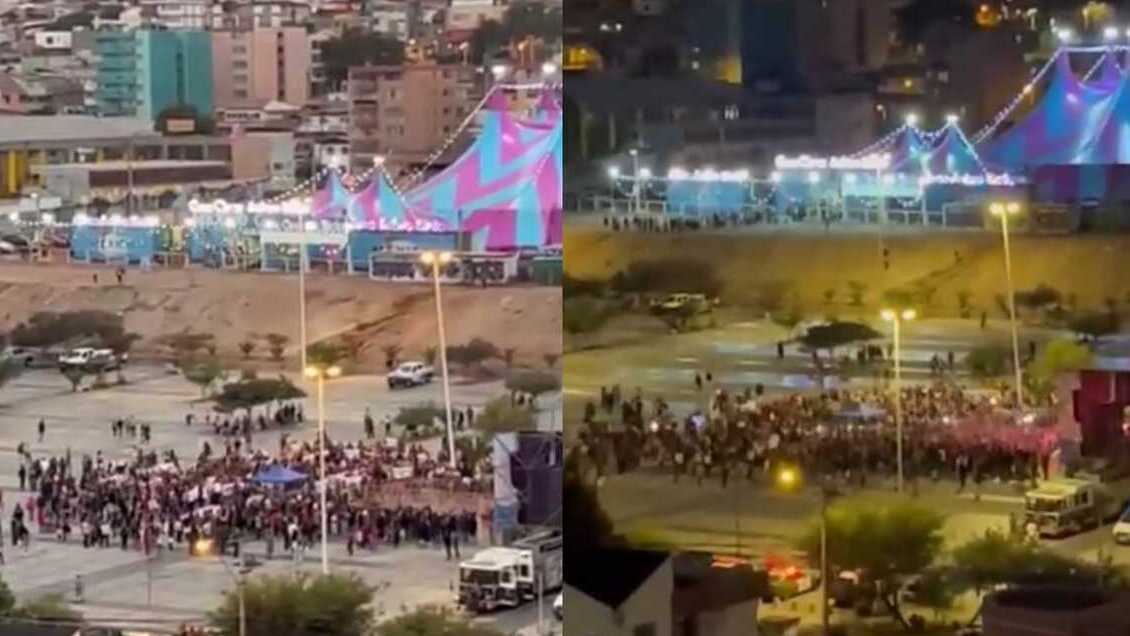 Manifestación contra alcalde impidió show de Garras de Amor en Antofagasta