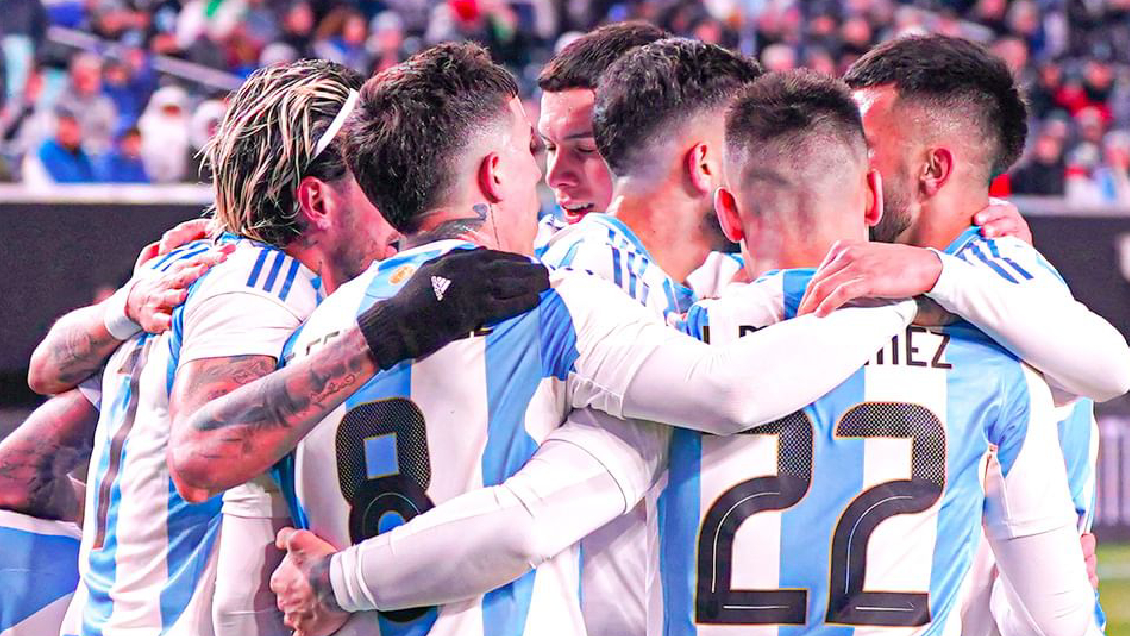 Argentina goleó a El Salvador en amistoso en Estados Unidos