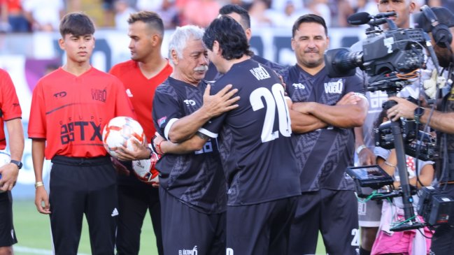 Jaime Valdés vivió una despedida con figuras de Colo Colo de todos los tiempos