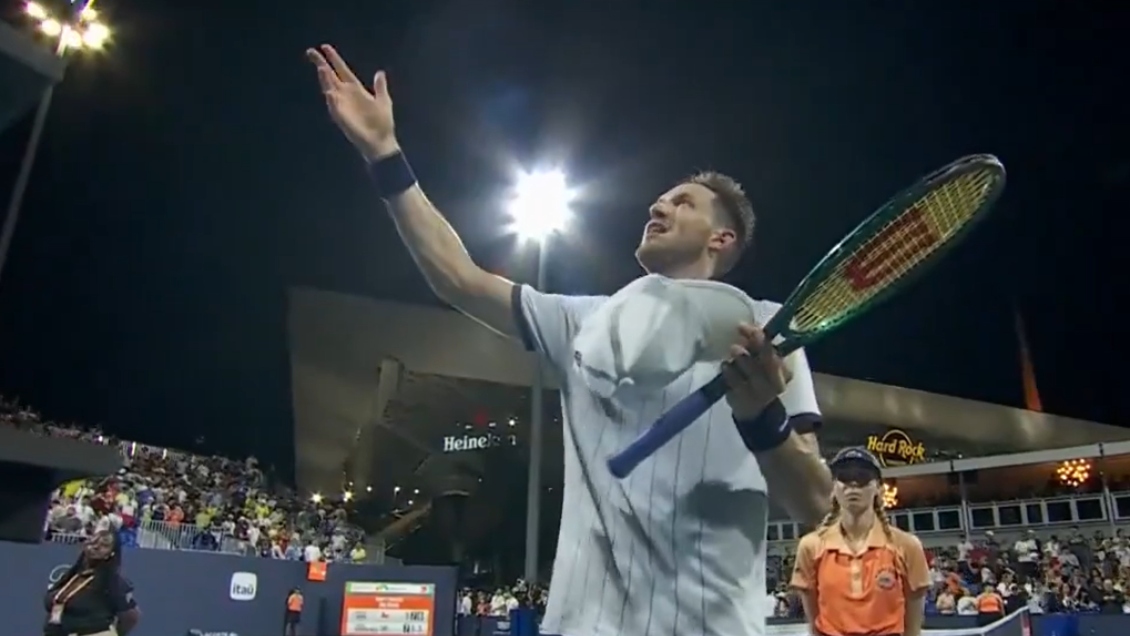 [Video] Nicolás Jarry se enfrascó en dura discusión con el juez de silla tras batir a Seyboth Wild