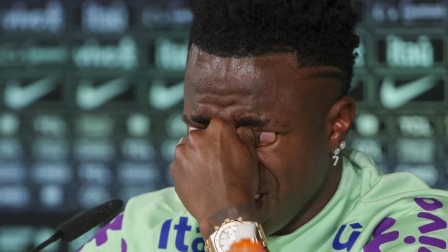 [VIDEO] El desgarrador llanto de Vinicius: 