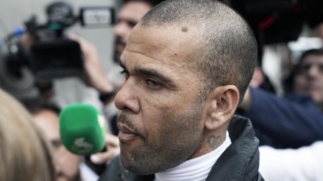 Daniel Alves salió de prisión tras pagar la fianza de un millón de euros