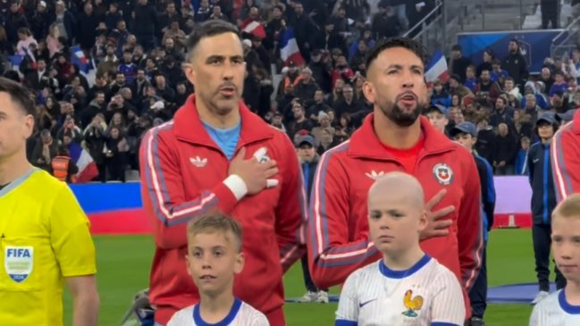  El himno de Chile se hizo sentir en el Stade Vélodrome de Marsella  
