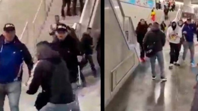 Escándalo: Hinchas de Colombia se fueron a los golpes en Madrid